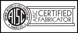 AISC Certified Fabricator Logo for A Lucas and Sons